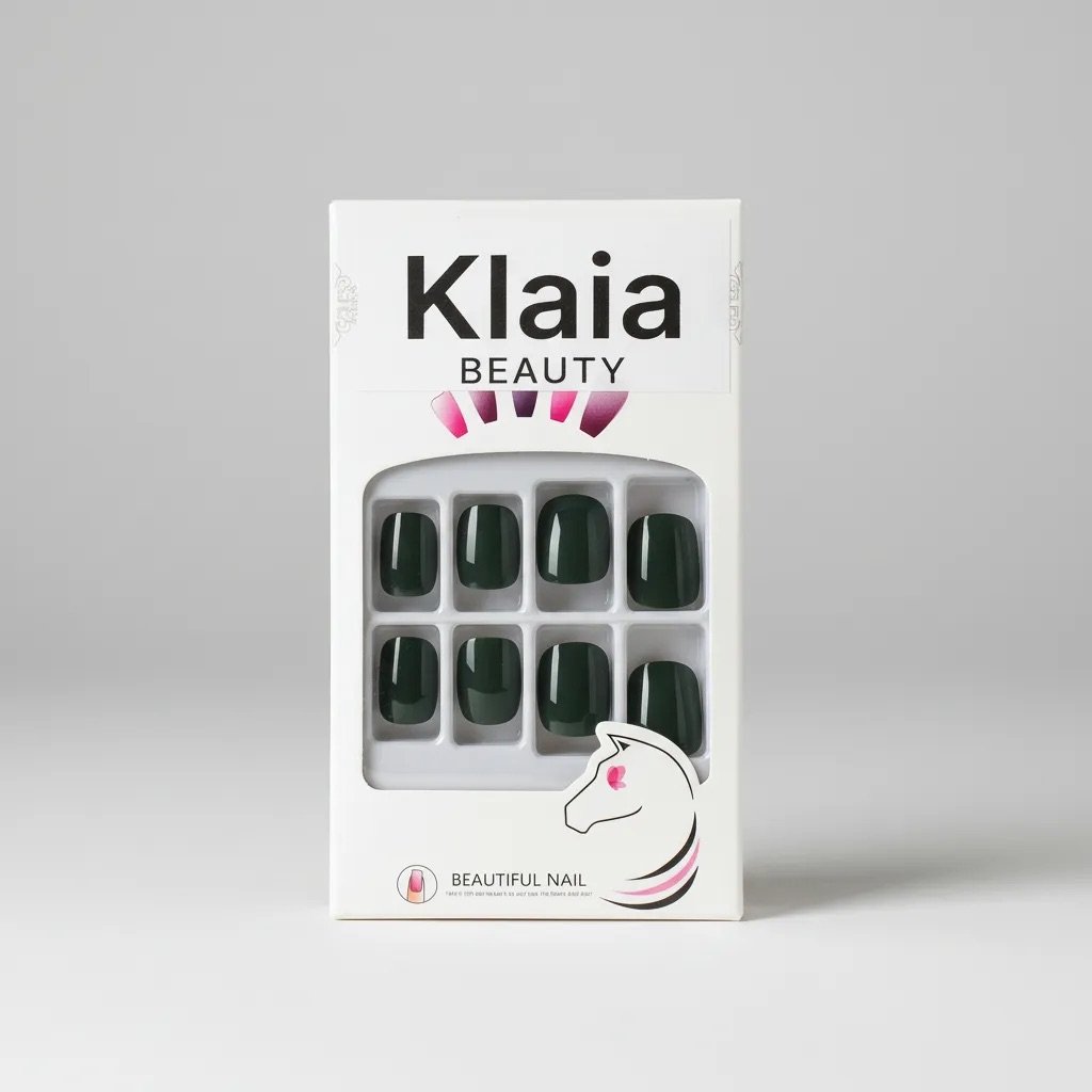 Klaia Beauty — Press on con diseño editorial